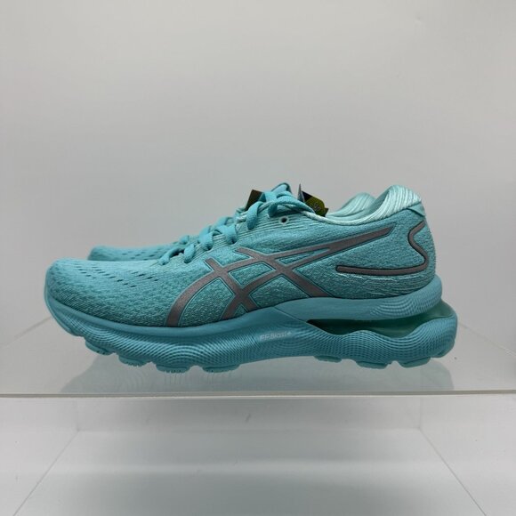 Brand New Asics Gel Nimbus 24 Lite Show Ice Mint Running Shoes Women’s Size 6 - Picture 1 of 9